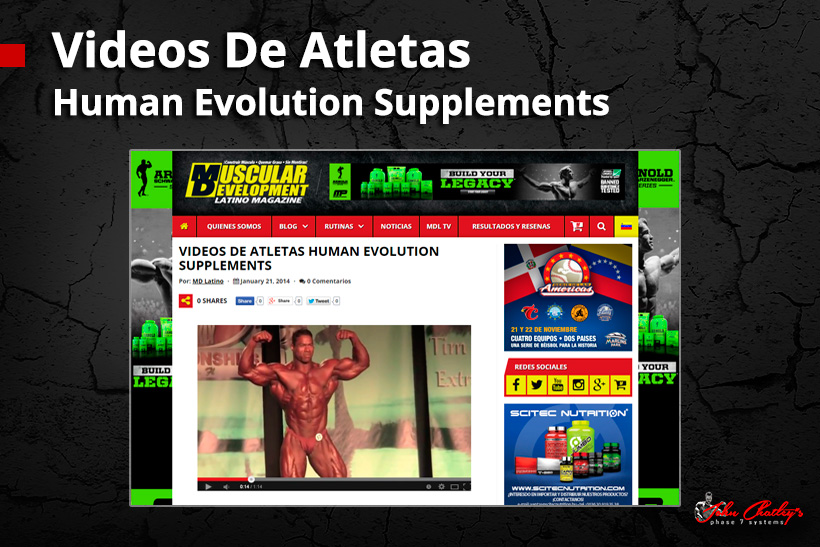 Videos de Atletas Human Evolution Supplements