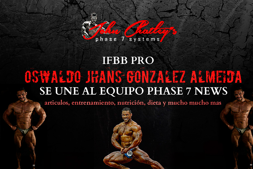IFBB PRO Oswaldo Gonzalez Joins Team PHASE 7